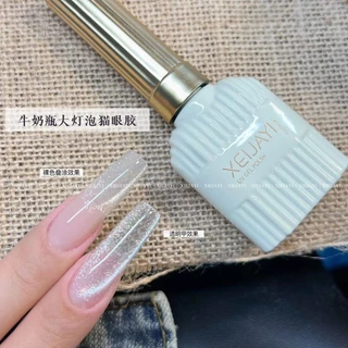 XEIJIAYI Sơn mắt mèo kim cương sáng loại chai 15ML