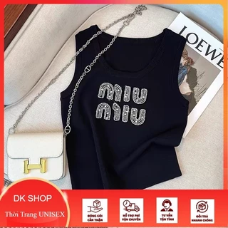 Áo Tanktop Miu Đá Giữa Ngực 💖 Áo Ba Lỗ Chất Cotton Mềm Mịn Thấm Hút Mồ Hôi DK285