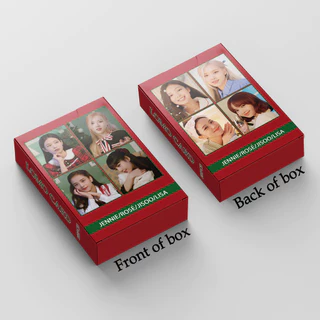 55pcs BP HANK & ROSE JISOO ME  Lomo Cards GIRLS Album ROSE 2024 season's greetings 7th Anniversary BORN World Tour Photocards JENNIE JISOO LISA Postcards
