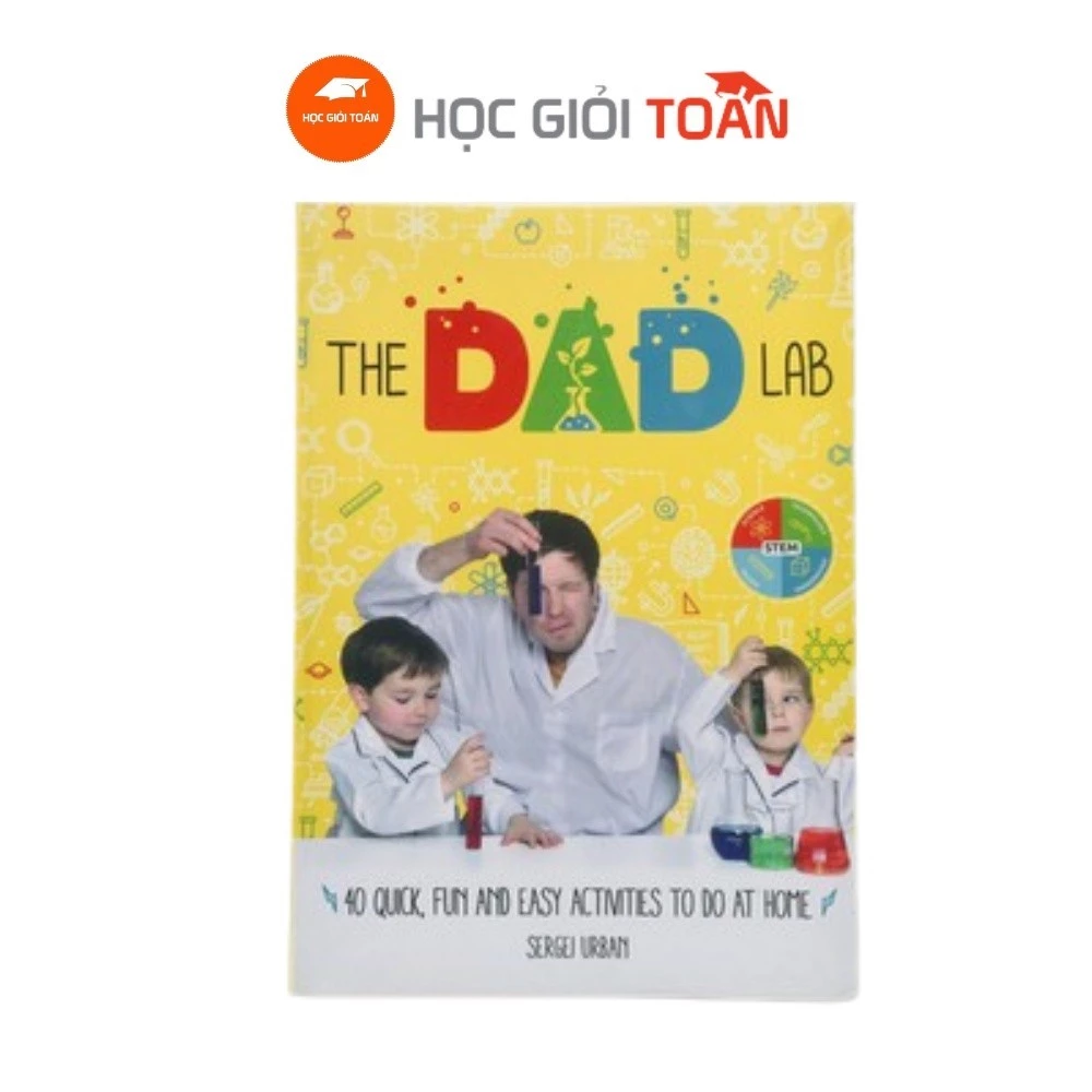 Sách : The Dablab - Hướng dẫn làm thí nghiệm cho trẻ từ 5 tuổi