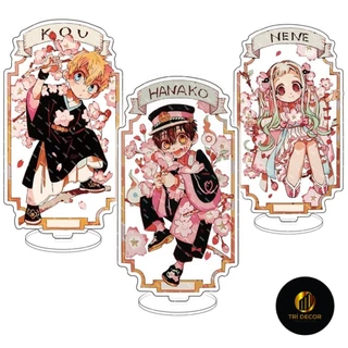 Mô hình Standee Trendy Sakura Card Design Toilet-bound Hanako-Kun Acrylic Hanako Kun Yashiro Nene Minamoto Kou