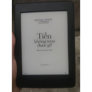 Máy đọc sách Kindle Paperwhite used máy đẹp có đèn nền Vbookshop