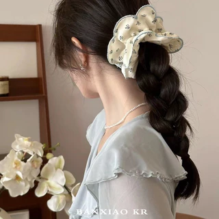 Dây buộc tóc hoa nhỏ cổ điển Hàn Quốc Dây buộc tóc ngọt ngào và nhẹ nhàng Phụ kiện tóc thời trang cho bé gái