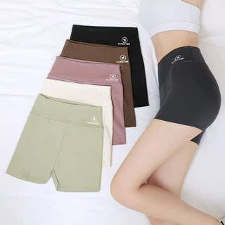 Quần short legging thể thao thoáng khí nâng hông an toàn cho nữ