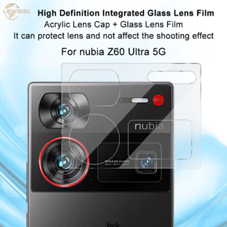 Imak Nubia Z60 Ultra 5G Z50 Ultra 5G 9H HD Tích Hợp Bảo Vệ Toàn Diện Chống Trầy Xước Kính Cường Lực Ống Kính Phim Điện Thoại Bảo Vệ Camera