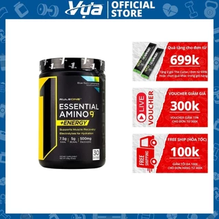 Bột Rule 1 - R1 Essential Amino 9 + Energy (30 lần dùng) - Hỗ trợ phục hồi cơ - Chính Hãng