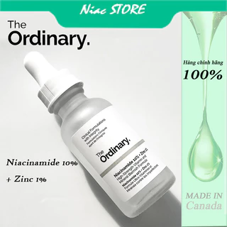 Tinh chất The Ordinary Niacinamide 10% + Zinc 1% 30ml .....