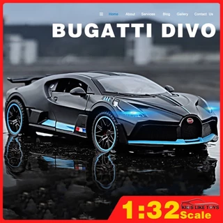 Klt 1: 32 Bugatti Divo Diecast Mô Hình Ô Tô Đồ Chơi Cho Bé Trai Đồ Chơi Ô Tô Cho Trẻ Em Quà Tặng Sinh Nhật