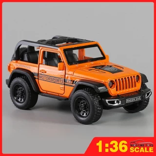 Klt 1: 36 Jeep Wrangler Rubicon Hợp Kim Kim Loại Đồ Chơi Mô Hình Xe Diecast Xe Cho Bé Trai Trẻ Em Mô Phỏng Âm Thanh Hiệu Ứng Ánh Sáng Quà Tặng Sở Thích Bộ Sưu Tập