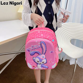 Laz Nigori Tiểu Học Bé Trai Và Bé Gái Mẫu Giáo Hoàng Tử Công Chúa Dễ Thương schoolbag Chất Liệu polyester Có Nước Chống hunchback Túi Sau