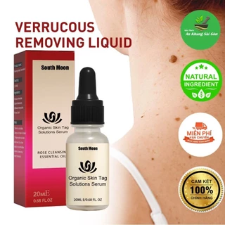 Serum Xóa Nốt Ruồi, Mụn Thịt, Mụn Cóc, Mụn Thịt Thừa, Thảo dược 100% không đau rát, không để sẹo