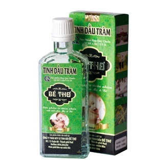 Tinh dầu tràm Bé Thơ chai xanh 50ml [Chính hãng tem Cty]