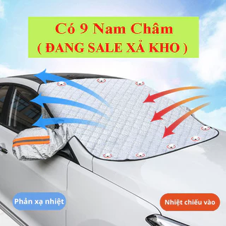 bạt phủ ô tô chống nắng mưa cho kính lái, tấm bạt che kính trước oto