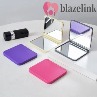 Blazelink Gương Vanity Hai Mặt, Gương Gấp Di Động ABS Di Động, Gương Bỏ Túi Có Thể Gập Lại INS Màu Trơn Mini Để Bàn Gương Trang Trí Cô Gái Lady