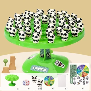 Montessori Đồ Chơi Trẻ Em Panda Cân Bằng Cây Trò Chơi Bảng Tương Tác Máy Tính Để Bàn Cha Mẹ Tiệc Vui Vẻ Học Tập