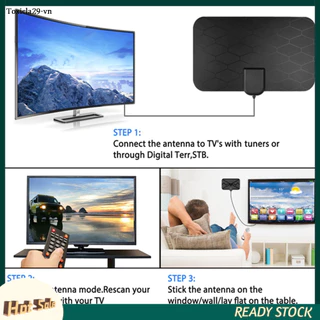 Bộ thu TV Toxicla29 S1 Truyền tương thích 3600 Miles HD Phạm vi rộng Độ phân giải cao Tín hiệu đầu ra ổn định Tiếp nhận ổn định với 4K Gain 1080P DVB - T2 TV kỹ thuật số gia đình Aer