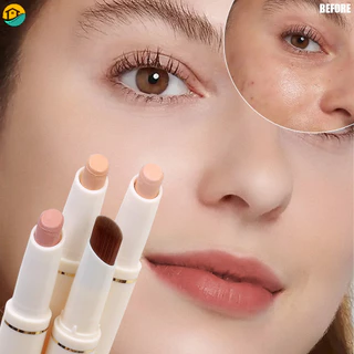 3 Màu Hai Đầu Mềm Che Khuyết Điểm Dính Highlighting Bronzer Contour Pen Face Brightening 3D Contour Mũi Shadow Mỹ Phẩm Chống Thấm Nước