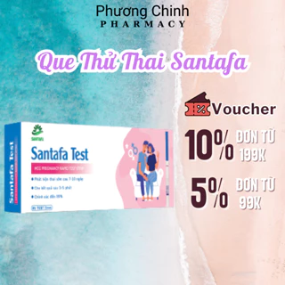 [Có Che Tên] Que thử thai SANTAFA kiểm tra đơn giản, chính xác cho kết quả nhanh