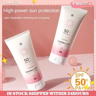 2 Kiểu Kem Chống Nắng SPF50 + Dưỡng Ẩm Hydrating Làm Sáng Cách Ly Kem Chống Nắng Làm Mới Kem Che Khuyết Điểm Chống Tia Cực Tím Mỹ Phẩm