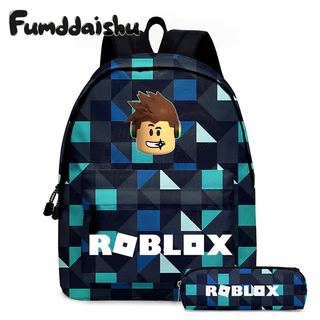 Bộ hai mảnh trò chơi roblox FUMDDAISHU dành cho học sinh tiểu học và trung học ba lô trẻ em