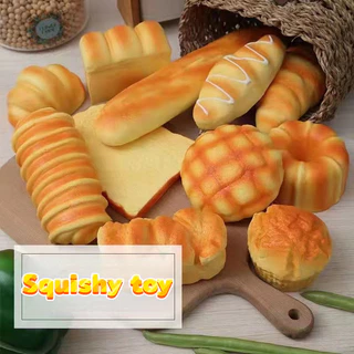 Squishy Đồ Chơi Mochi Dễ Thương Bánh Mì Phô Mai Phô Mai Chậm Phục Hồi Giải Nén Đồ Chơi Trẻ Em