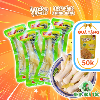 Chân gà Việt Nam cay Hey yo Combo ăn vặt 10 chân gà sả ớt 40g ngon giá rẻ