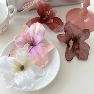 Kẹp tóc Phalaenopsis hoa hồng thời trang Hàn Quốc dành cho nữ