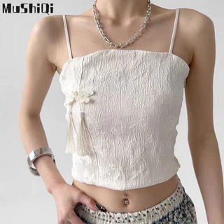 Áo Vest nữ MUSHIQI Sweet Hot Girl Suspender Top