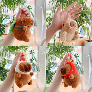 Kawaii Móc Khóa Búp Bê capybara Nhồi Bông Dễ Thương Dùng Làm Quà Tặng Sinh Nhật