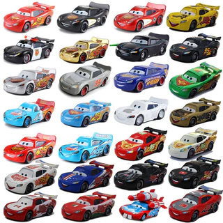 Pixar Cars 2 3 lightning McQueen Quốc kỳ McQueen Phiên bản giới hạn Xe đồ chơi hợp kim McQueen