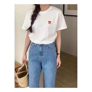 2024 Mới 100% Cotton Unisex Áo Thun Nữ Tay Ngắn Rời Plus Size 5XL Nữ Tee Baggy Nam Nữ Baggy Cổ Tròn Áo