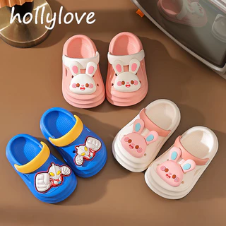 hollylove dép cá mập dép cho bé trai sandal bé trai dép cross cho bé chất lượng thời trang thoải mái 2024 NEW STYLE CTX2451GBE 21Z240524