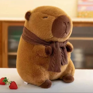 Gấu bông capybara 25cm, búp bê capybara sang trọng, quà tặng cho trẻ em