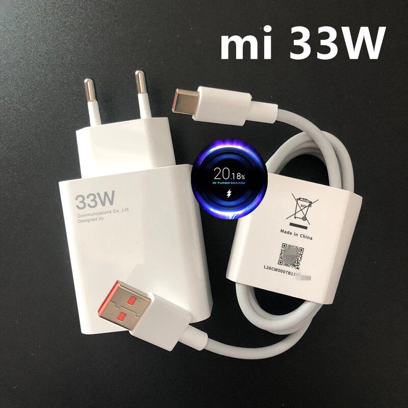 Bộ củ cáp sạc nhanh dành cho Xiaomi Gan 33w TYPE-C công nghệ nhanh sạc các dòng xiaomi cực nhanh NEW

