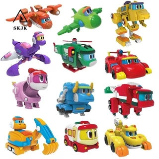 Skjk Min Biến Dạng Gogo, Nhân Vật Hành Động Dino Đồ Chơi Khủng Long Xe Biến Hình REX, Máy Bay Chirstmas ABS Crane Gogo Dino Explorers Đồ Chơi Trẻ Em