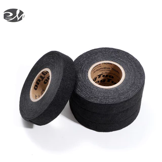 ERMO Keo dây điện ô tô flannel màu đen, hấp thụ sốc, cách âm, băng chống thấm chịu nhiệt độ, băng cách điện