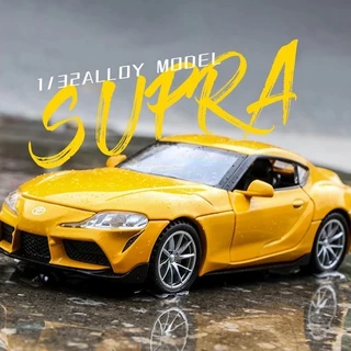 [Rum] Tỉ Lệ 1: 32 Xe Ô Tô Hợp Kim Toyota Supra Hiệu Ứng Ánh Sáng & Âm Thanh Die Cast Đồ Chơi Mô Hình Ô Tô Cho Bé Trai Đồ Chơi Cho Trẻ Em Quà Tặng Cho Bé Trai Xe Bộ Sưu Tập Xe Ô Tô Mô Hình Xe Hơi