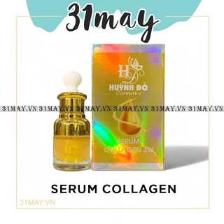 Serum Collagen 3W Huỳnh Đỗ Cosmetics Dưỡng Trắng Da Giữ Ẩm Chinh Hãng 30ml