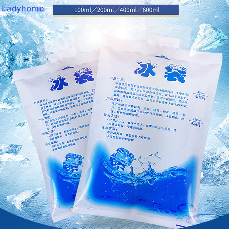 Lady Có Thể Tái Sử Dụng Gel Ice Pack Cách Nhiệt Khô Lạnh Ice Pack Gel Túi Làm Mát Thực Phẩm Tươi VN