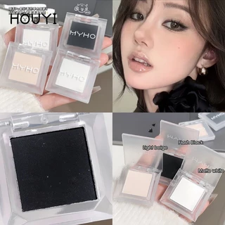 Bảng Phấn Mắt Đơn Sắc Khói Lâu Dài Làm Sáng Mặt Đường Viền Highlighter Đen Halloween Phấn Mắt