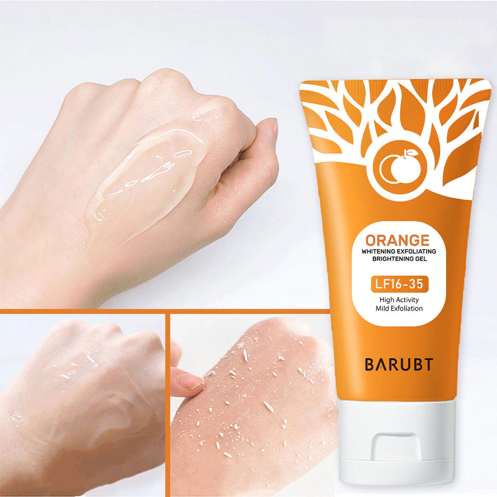 Gel tẩy tế bào chết Orange Enzyme Gel tẩy tế bào chết da mặt để làm sạch lỗ chân lông dưỡng ẩm sâu