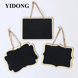 Yidong Bảng đen nhỏ có thể tháo rời để đánh dấu ghi chú / nhãn thực phẩm / trang trí sinh nhật / đám cưới