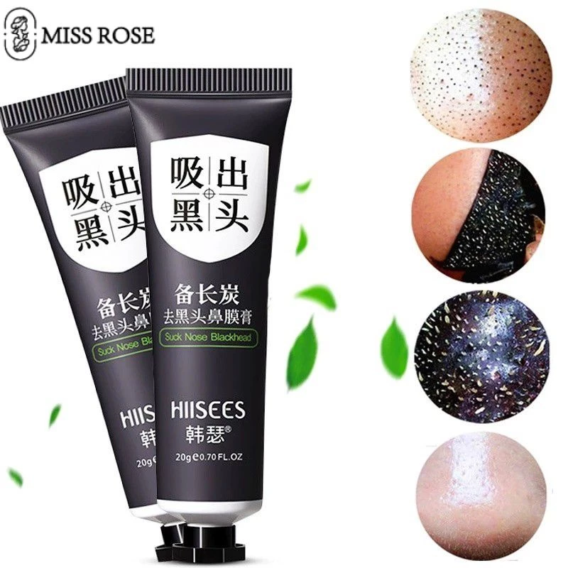 Miss Rose 40g/20g Mặt Nạ Lột Mụn đầu đen Vùng Mũi Làm Sạch Sâu Và Se Khít Lỗ Chân Lông