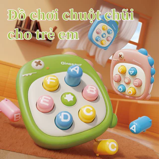 Palm Carrot Whack-a-Mole Đồ chơi giải nén Baby Press Đồ chơi tương tác vui nhộn cho trẻ mới biết đi