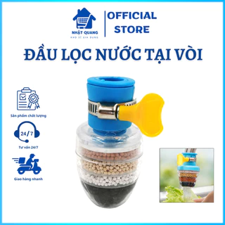 Đầu Lọc Nước Trực Tiếp Tại Vòi 6 Tầng, Lọc Cặn Bẩn, Vi Khuẩn Sử Dụng Dễ Dàng - Kho Sỉ Nhật Quang