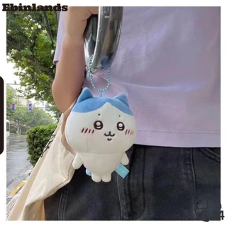 Búp bê sang trọng EBINLANDS Chiikawa, Mặt dây chuyền túi sang trọng Chikawa 10cm, Mặt dây chuyền Anime Usaki Nhật Bản