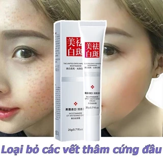 Kem Dưỡng Trắng Da Mặt Trung Hoa Hỗ Trợ Loại Bỏ Thâm, Nám, Tàn Nhang Và Đốm Đen 20g