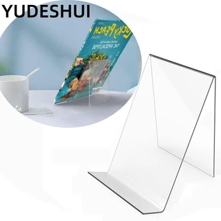 YUDESHUI trưng bày YudhUI, Kệ sách giá đỡ Acrylic, CD đựng máy tính bảng DIY 6 x 4 inch thời trang