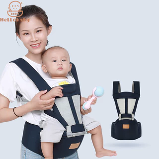 Hellobaby Ghế đẩu eo cho bé Ghế đơn Mặt trước và sau, đa chức năng, dễ sử dụng trong mọi mùa