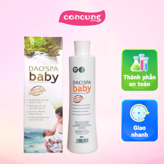 Nước Tắm gội thảo dược Trẻ em Dao'Spa Baby